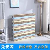 9折叠床单人板式 床收缩床板床MFB午休床成人家隐用单人木床形U床