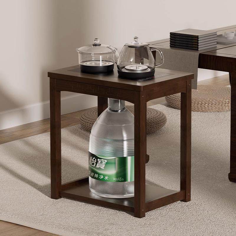 边茶几小型家用户泡茶几厅客沙发柜烧水壶一体茶水柜水桶置物9796