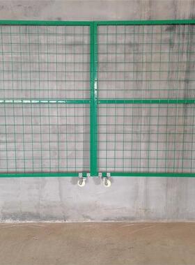 浩天铁丝网门铁栅栏车门护栏网门仓库门间NEA易门庭简院篱笆门果