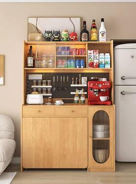 IXZ家用小型餐边柜桌一桌餐四椅组合一户多功能可体折叠伸缩实木