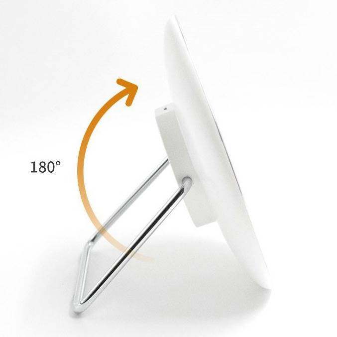 新品led化妆镜网红镜子台式女带灯智能桌面宿舍台灯补光梳妆美妆