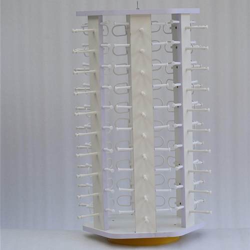 台眼镜展示架式纹防刮花烤漆木729眼镜展柜架架旋转太阳镜展示架