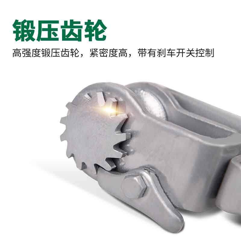 月凌平口式虎头式紧线器紧线钳拉紧器大棚钢424丝夹绳鬼头铁丝12