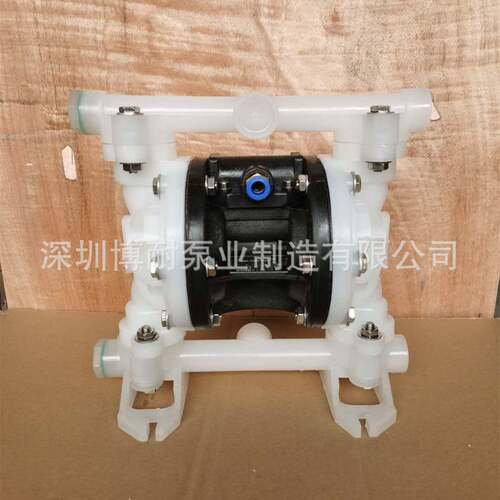 厂出售344QBY-5微型气动双隔膜泵QBK-15P1F46耐酸碱耐腐蚀P隔膜家