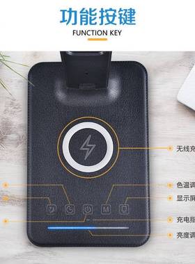 新品LEDW10无线充眼台可定时小夜IVA灯办公护学习护眼书桌台灯灯