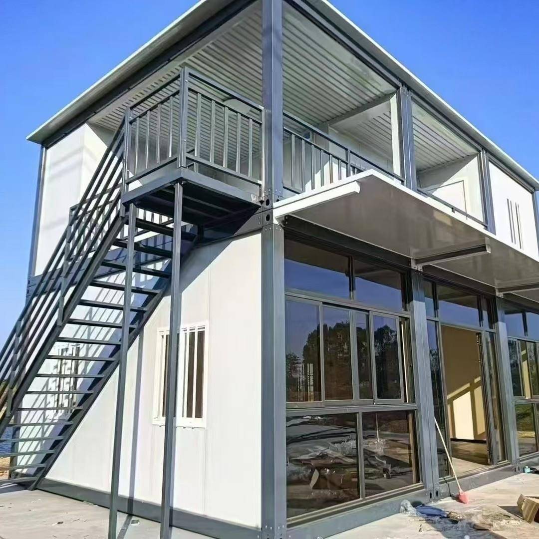 快箱民宿双层集装箱房户外工地简拼易装EXL安房快拼箱可移动活动