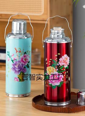 老FKW款热水壶居家壶热水瓶老温式暖壶学暖生宿舍复古保大容量保