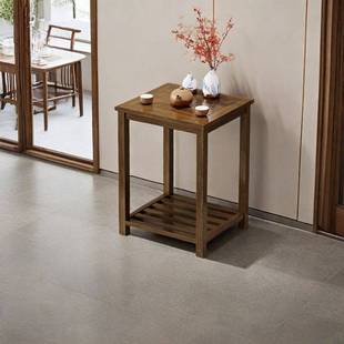 实木 仿古围椅三件套新中式带扶手主人椅官帽椅靠背椅 茶台桌椅子