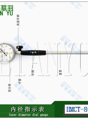 LIKS哈量内径百分表涨簧式护6桥式量表6-0-18-35-50-110ODQ-25N0