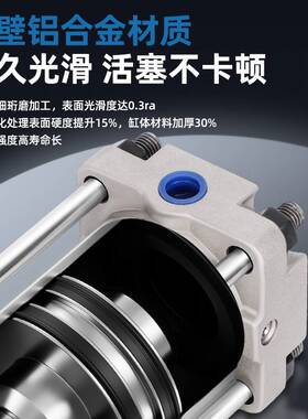 HBQD洪冰气动 气缸CA2B/CDA2BN40/50/63/80/100-25X75Z小型气动