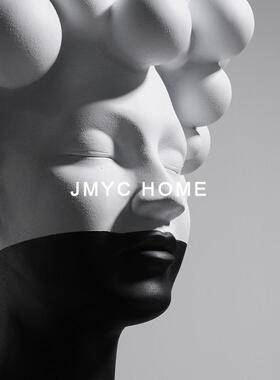 意式轻板CDQ人物艺术女人雕件塑摆样房奢间酒柜玄关展厅酒店软装