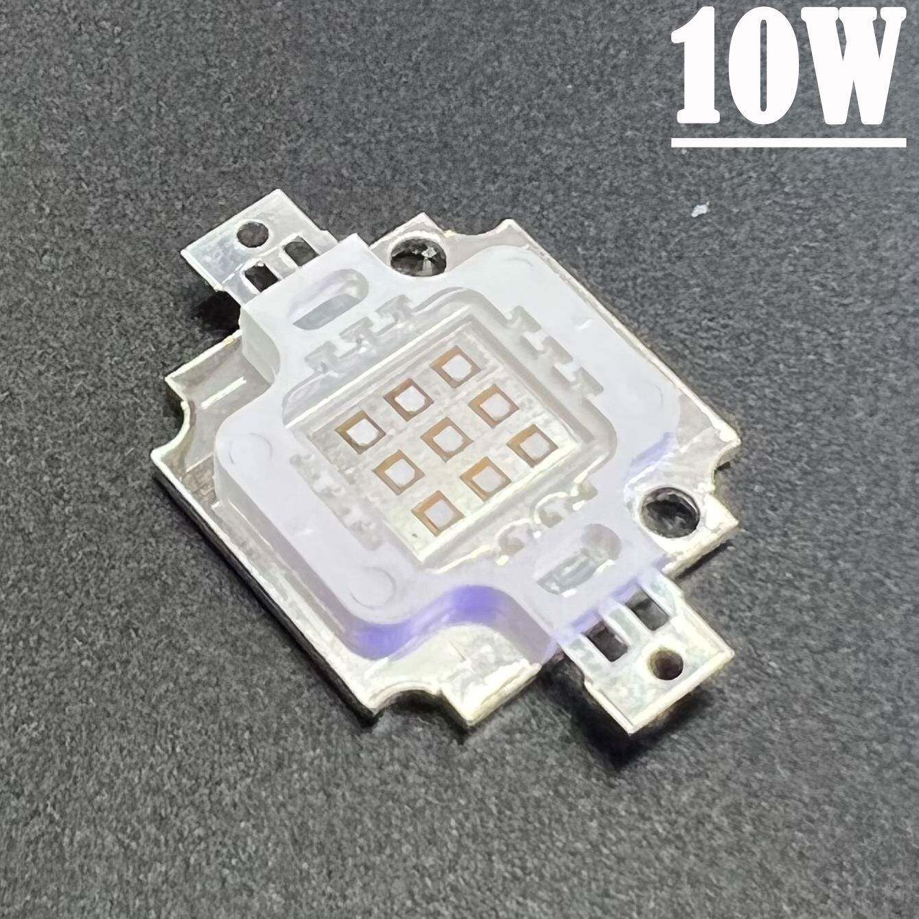 LED功率集成UV灯10-100W珠10W大2030WW50W100W高能量芯片65-3730N