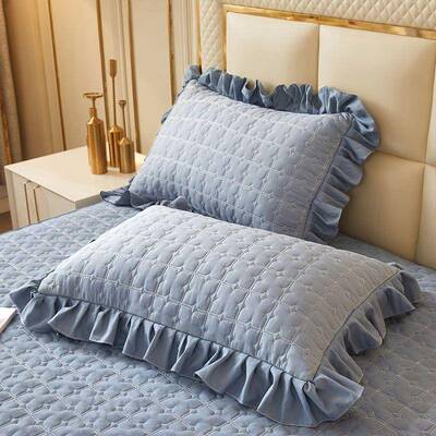 床床加厚床单裙件夹棉两用防滑四季保通床垫笠罩cp#39156床罩护套