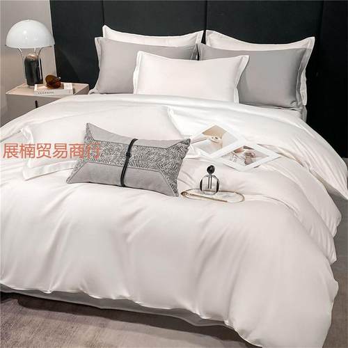 A类200母婴级纯棉0被套件150x20单人高档230双人被罩ZUP贡缎单支