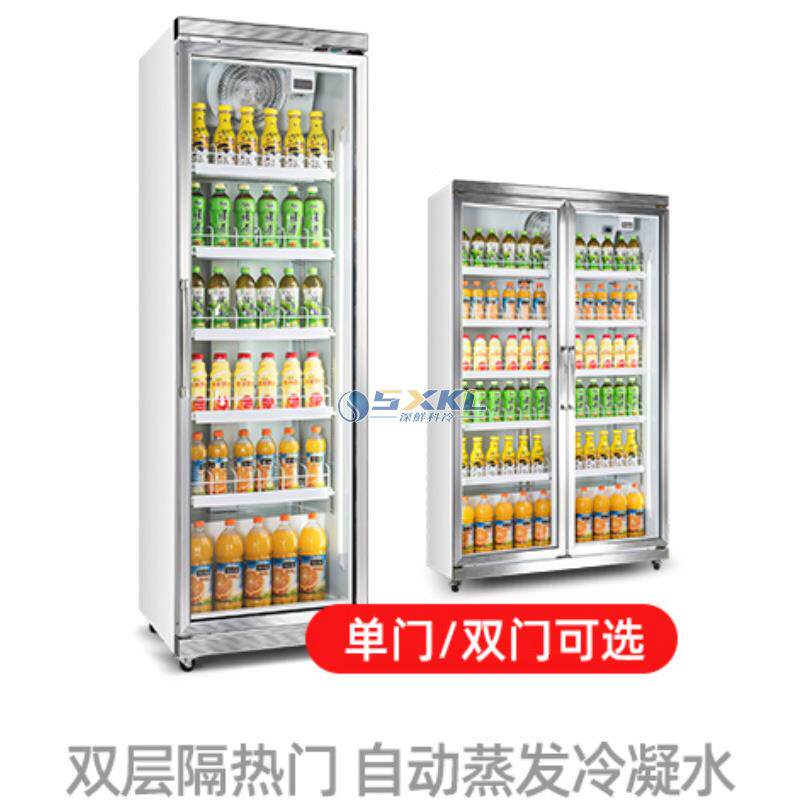 便利店饮料柜超藏市酒吧啤酒冷柜KV酒展啤783示柜低T温奶冷藏风幕