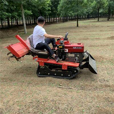 大马力履带式拖拉机多能旋用耕机水旱两履带耕机地起隆FCQ耙功地