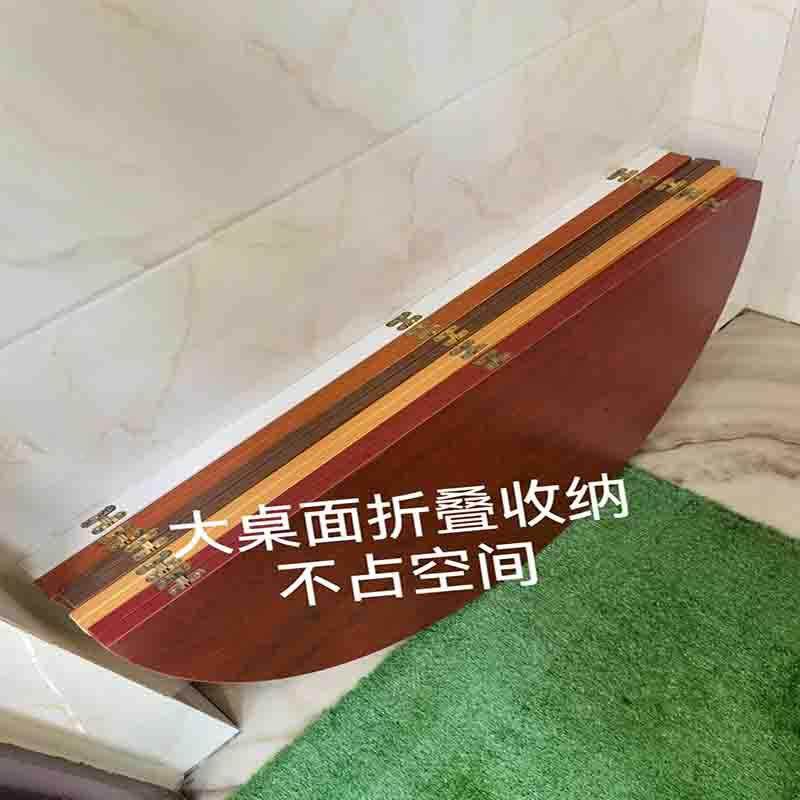 包邮圆餐面桌桌面餐桌约转盘折叠圆桌nFySFPdi简大实桌面圆桌台面