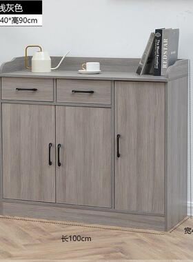 灰色茶柜水餐边柜代现约酒店备餐柜客简厅储物柜碗依冰人?1厨柜包