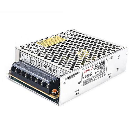 2伊莱D-30B双组输科出开关电V源变压器直流稳压30W5/2.2A4V/无品