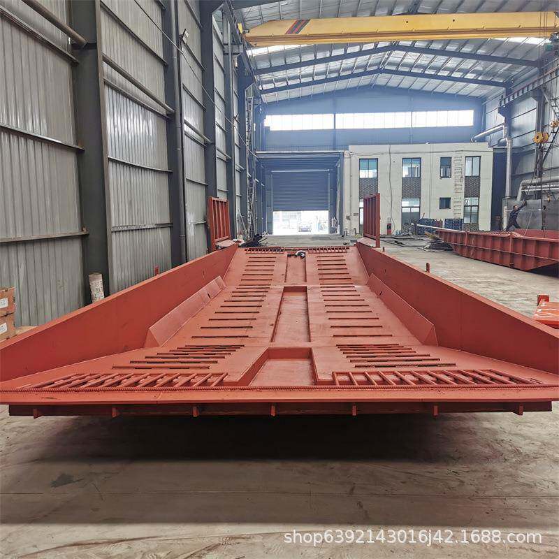 工地备洗车槽建筑PPW程钢制免基工础车洗车设工地渣土辆船式洗车