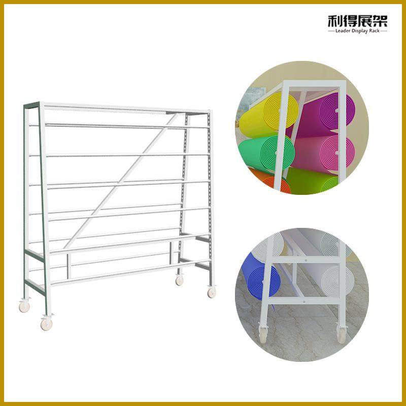 A型架面料展示架制可移EEX动台布架桌货布家纺展架布料品架样板架