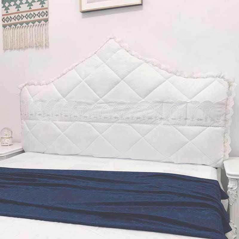 定做欧式夹床头罩套弧棉MDM形不规则床靠背罩板防尘保护加厚新