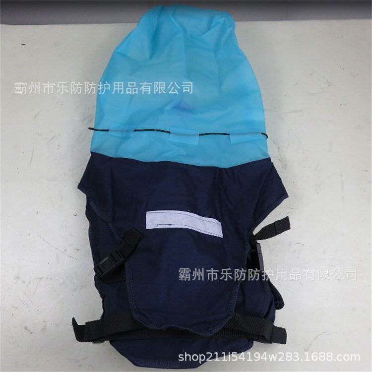 3-8岁儿童防烟面具头戴式婴儿呼吸袋自救逃生吸气罩过滤式头罩
