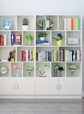 书落地木资质产品柜展示架柜现代简约书收纳tlba-008柜置物架书橱