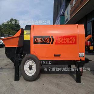 柴油混凝土输送泵工程用混凝土二次构造泵粗沙细石混凝土输送机