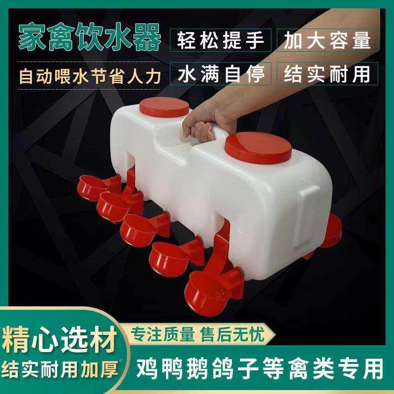 鸭鸡用饮水喝水鸽子养鸡家禽自鸡饮水器BYC水器鸡动鹌鹑小雏鸡其