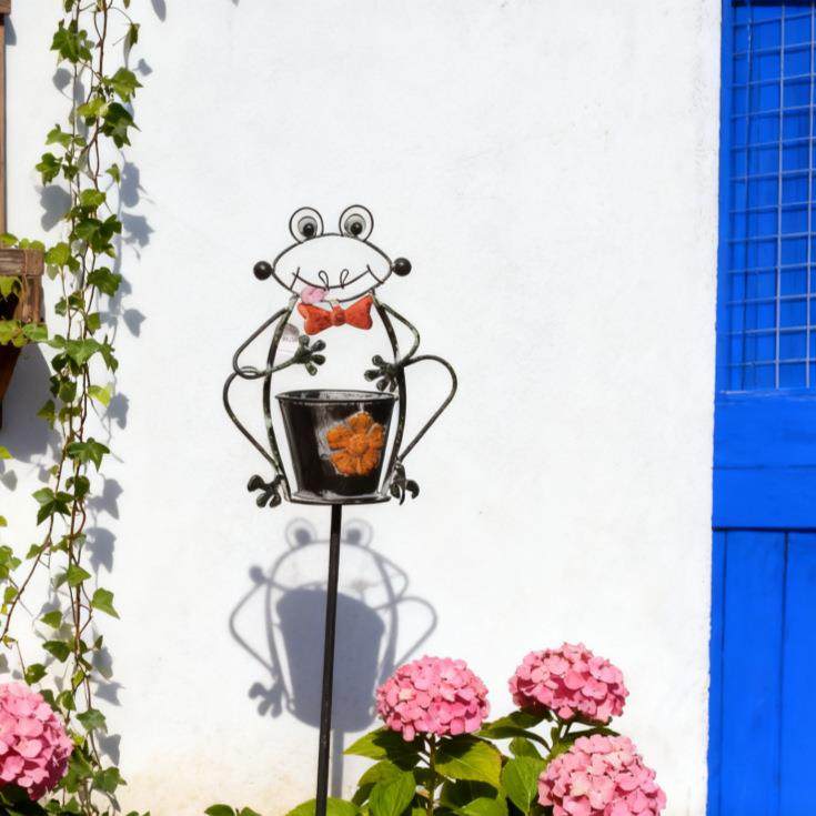 花铁艺复古地盆插户外庭花院园装饰意青蛙带花桶创698532装饰品园,家居饰品,户外/庭院摆件,淘宝优惠券,粉丝福利购,淘宝优惠卷