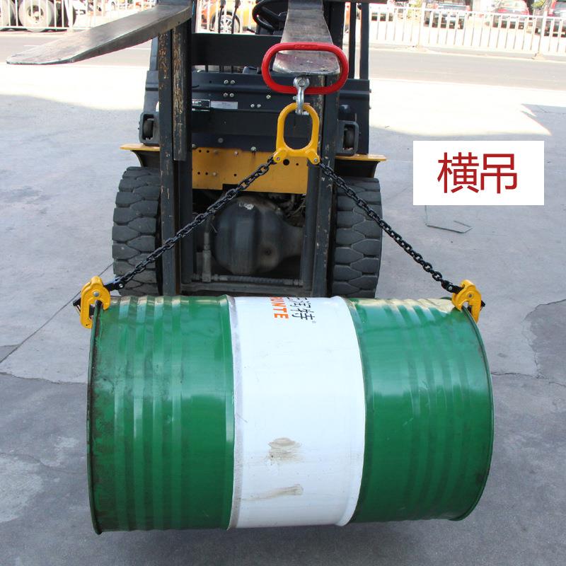 油桶吊钳双叉XTC链夹子钩链条挂钩子车起重吊具铁桶夹具卸吊钩