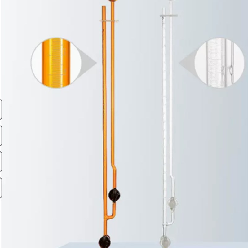 天玻白 棕夹式微量滴定管四氟玻璃活塞 1 2 3 5 10ml 级过检