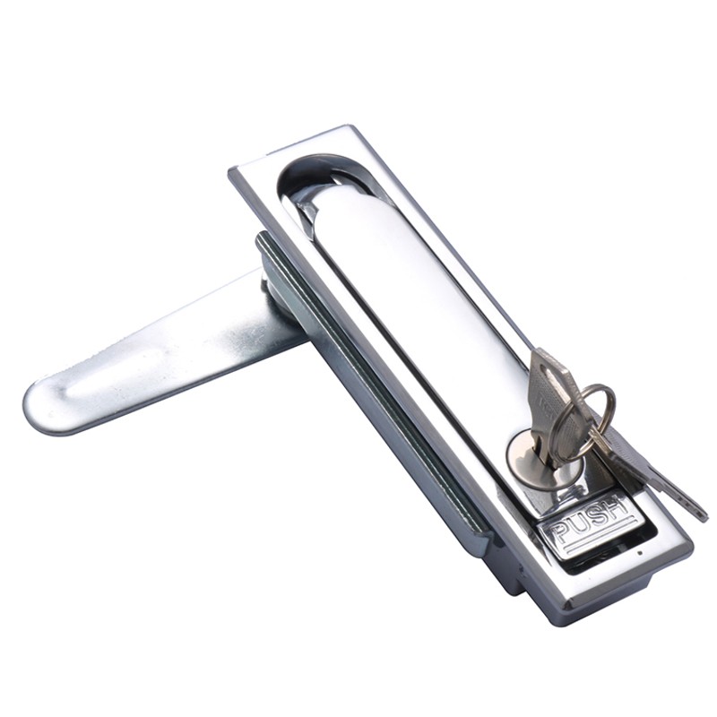 微坚MS7-1-2-3-G配电箱平面锁 机箱柜锁 工业电器控制箱动力柜