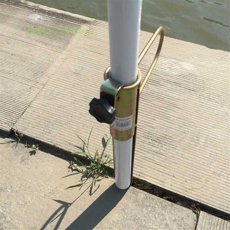 泥地用金属加厚铁镀锌铁叉花园沙滩伞支架大太阳伞底座广告伞配件