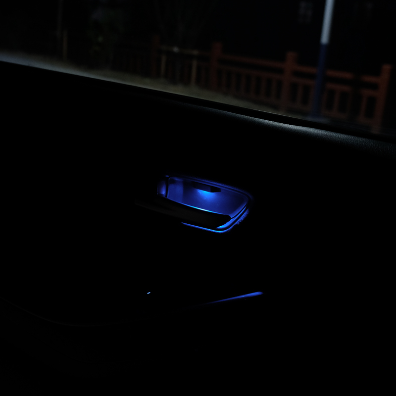 19-23款卡罗拉门碗灯雷凌内饰氛围灯锋兰达锐放改装led车内灯