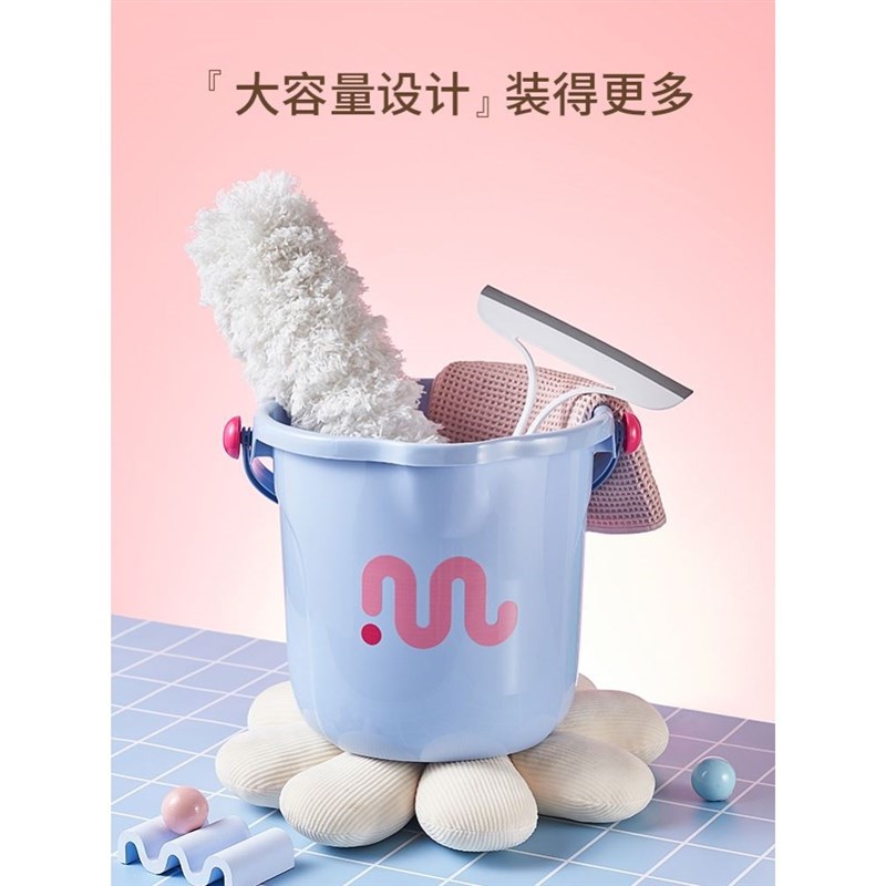 塑料水桶储水桶手提小桶学生宿舍用洗澡桶加厚洗涤浇花洗衣桶家用