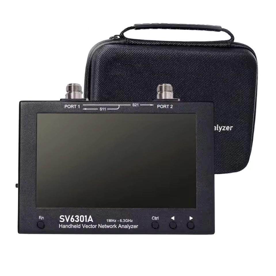SV6301A 矢量网络分析仪 1MHz-6.3GHz 7寸大屏 天分 网分 NanoVNA