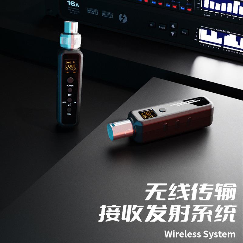 麦克风手雷电容动圈手持话筒有线转无线转换器无线发射接收系统