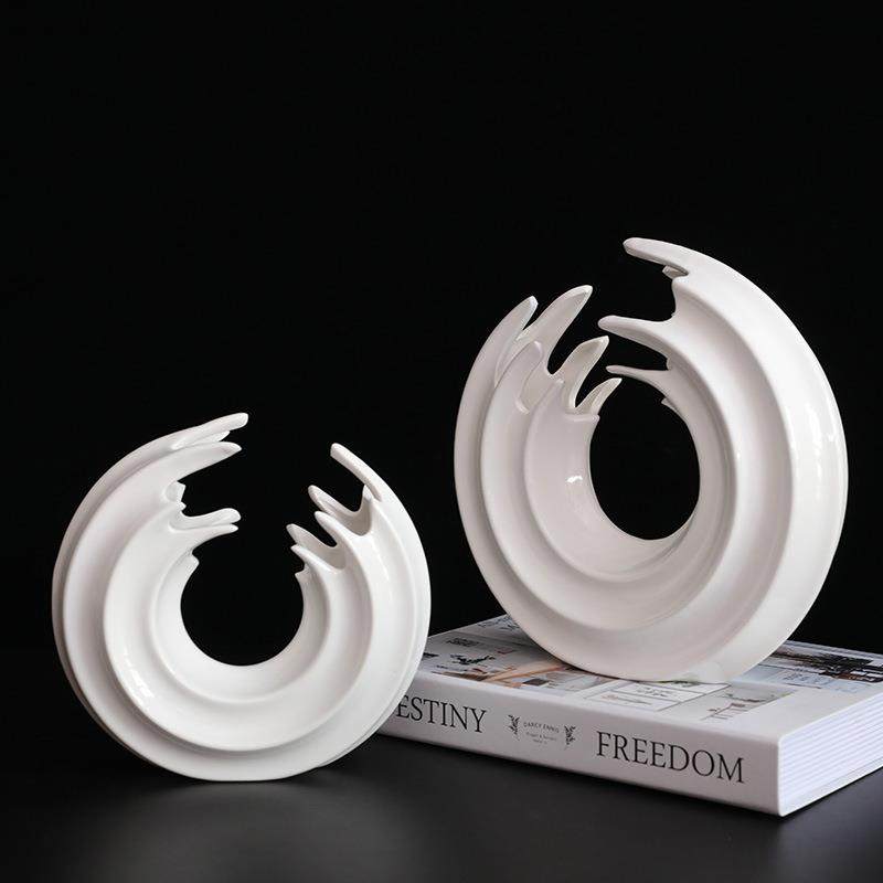 轻奢创意工艺品摆件现代简约样板间售楼处家居花瓶花器雕塑饰品,鲜花速递/花卉仿真/绿植园艺,割草机/草坪机,淘宝优惠券,粉丝福利购,淘宝优惠卷