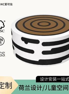 桦木树桩SOFTPLAY BIRCH软体坐凳爱可信IKC荷兰设计儿童区想象力