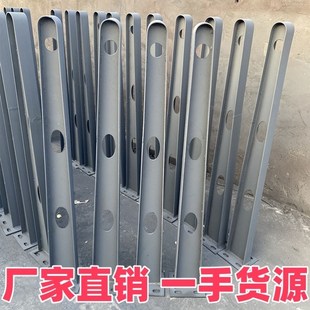 钢化玻璃爪件雨棚牛腿钢梁门头雨挡支架挑梁小区充电雨棚生产厂家