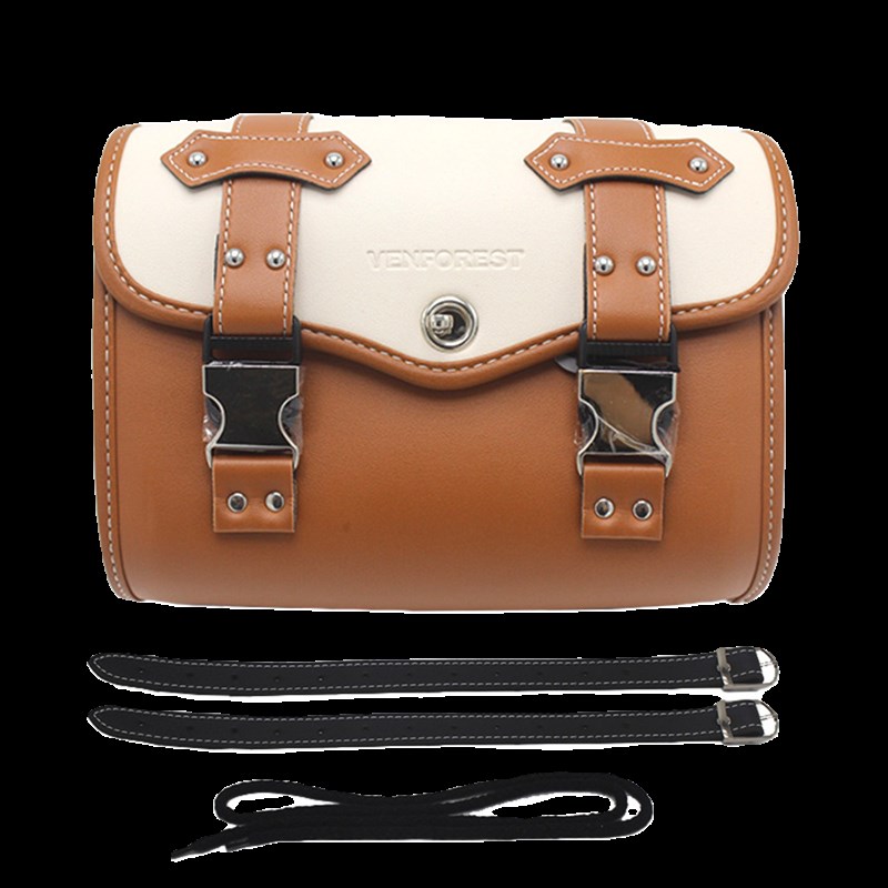 机车电动车改装复古通用车头挂包侧面边包尾部边箱袋工具包防水