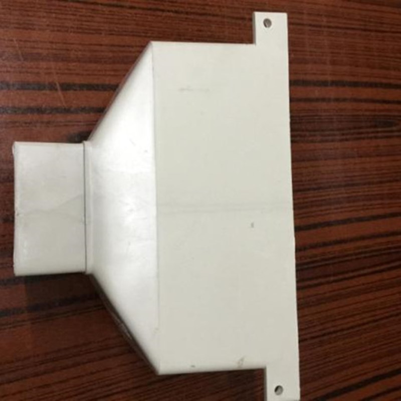 PVC雨水斗漏斗老式落水斗下水斗接水斗方管排水管下水管材100*70