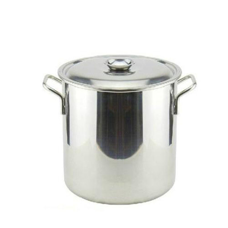 不锈钢煮茶桶煮珍珠桶大容量带盖汤桶商用油桶加厚汤锅奶茶店用品