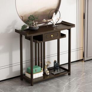 新中式供现代简约玄关桌条案台桌长WGI条案家香用财神中堂香火桌