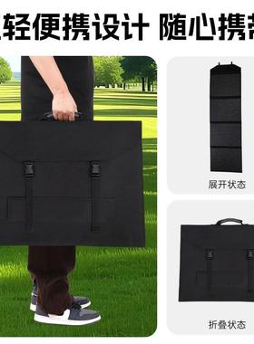 新品200W户外便携太阳能板叠单OXI板晶式硅光伏发电太阳能折包