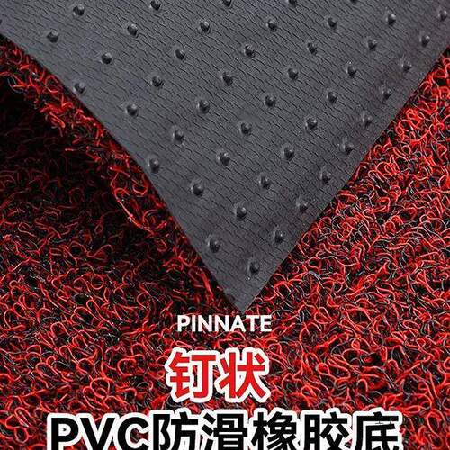 丝圈地垫塑入料pvc防滑外门进门迎宾红地毯脚垫可裁F5M6M7T6剪室