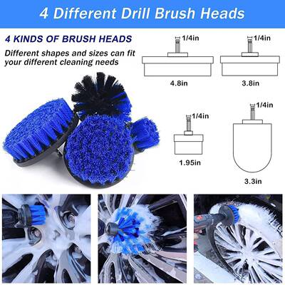 款汽车清套洁刷爆2OIB4件套洗车细节刷电刷钻装洗车手套洗车刷