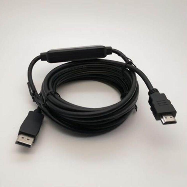 源头厂HDMI公toD536持P公电脑转工换器高清连接线主动式支4K*2K